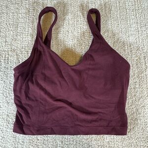 Lululemon Burgundy Align Tank